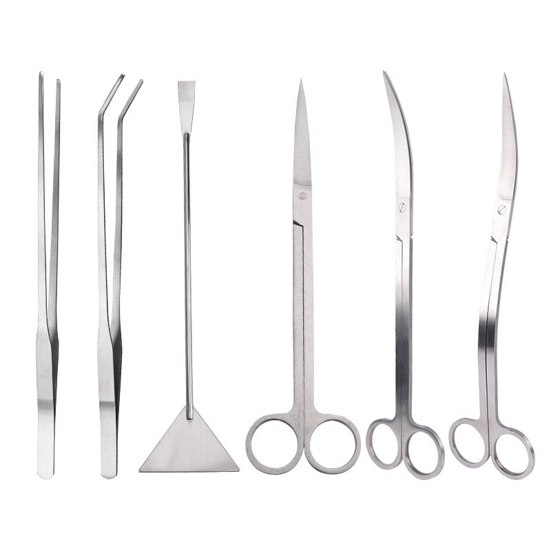 Planted Aquarium Tool Kit - Aquarium Scissors Tweezers Tool Fish Tank