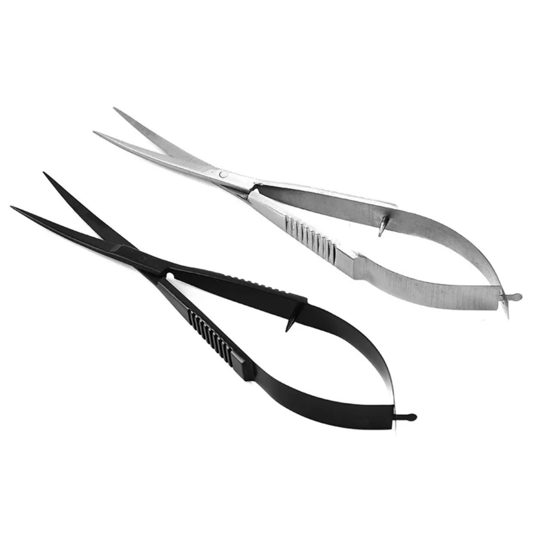 Planted Aquarium Tool Kit - Curved Straight Spring Scissor Aquarium Aquascaping