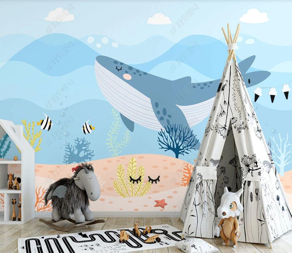 Customized wallpaper cartoon c - Planted Aquarium Wallpaper ulasan dan harga