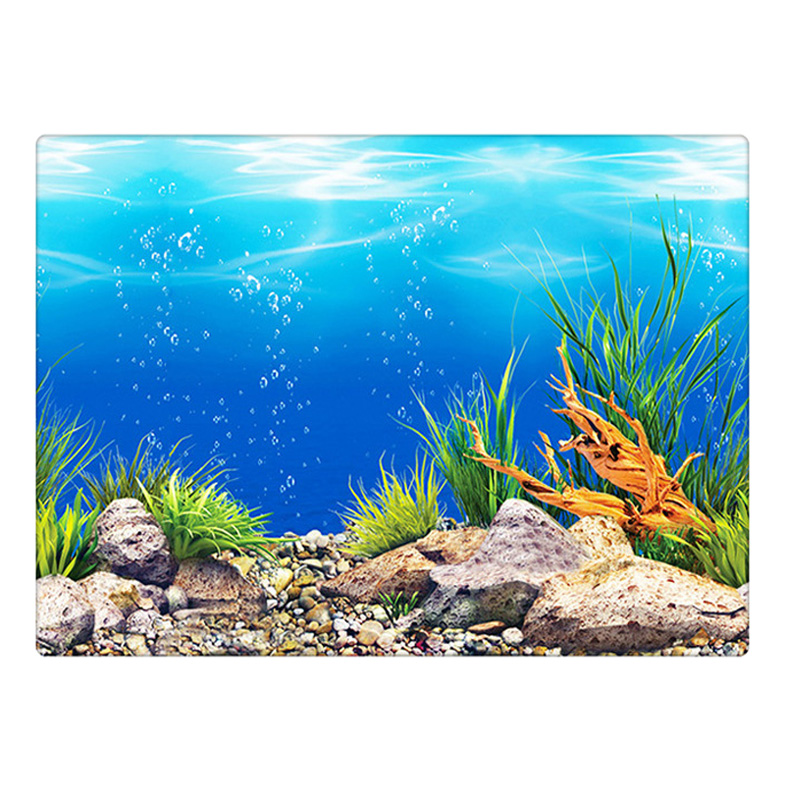 Aquarium Background Decoration - Planted Aquarium Wallpaper ulasan dan harga