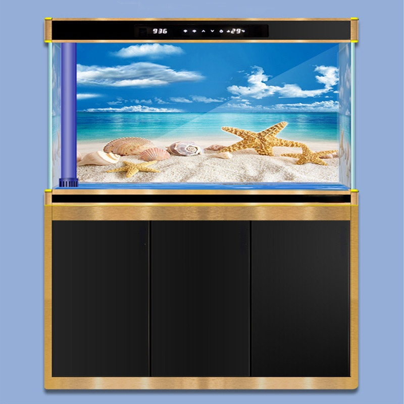 Aquarium Background Decoration - Planted Aquarium Wallpaper ulasan dan harga
