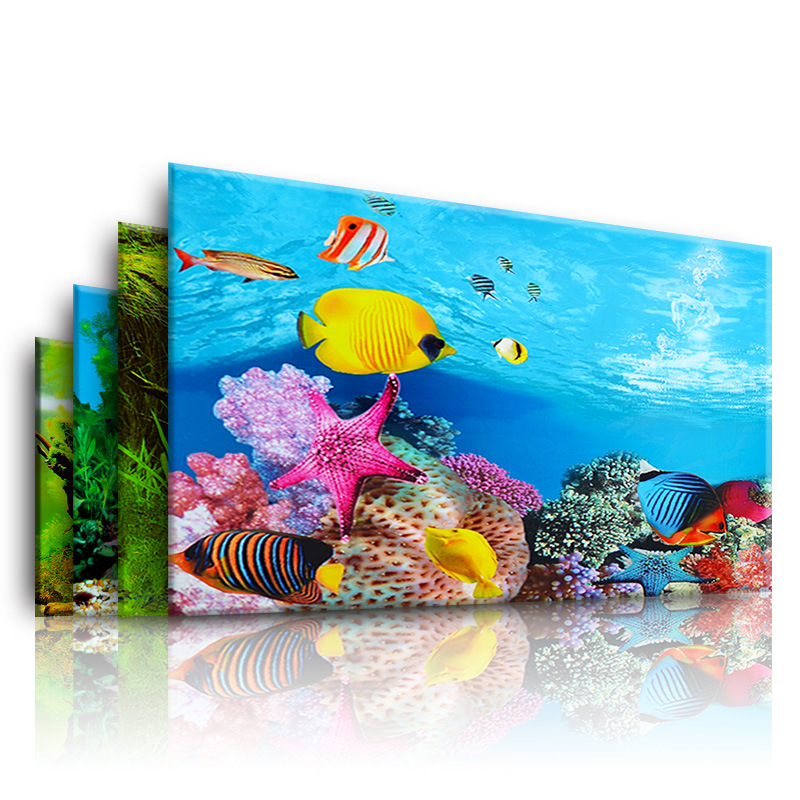 Aquarium Background Decoration - Planted Aquarium Wallpaper ulasan dan harga