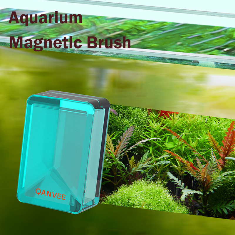 Qanvee Aquarium Magnetic Brush - Planted Aquarium Algae ulasan dan harga