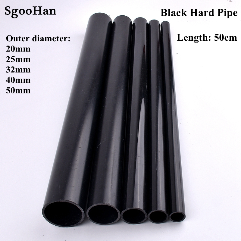 2pcs 20~75mm Black PVC Pipe Aq - Planted Aquarium Hard Water ulasan dan harga