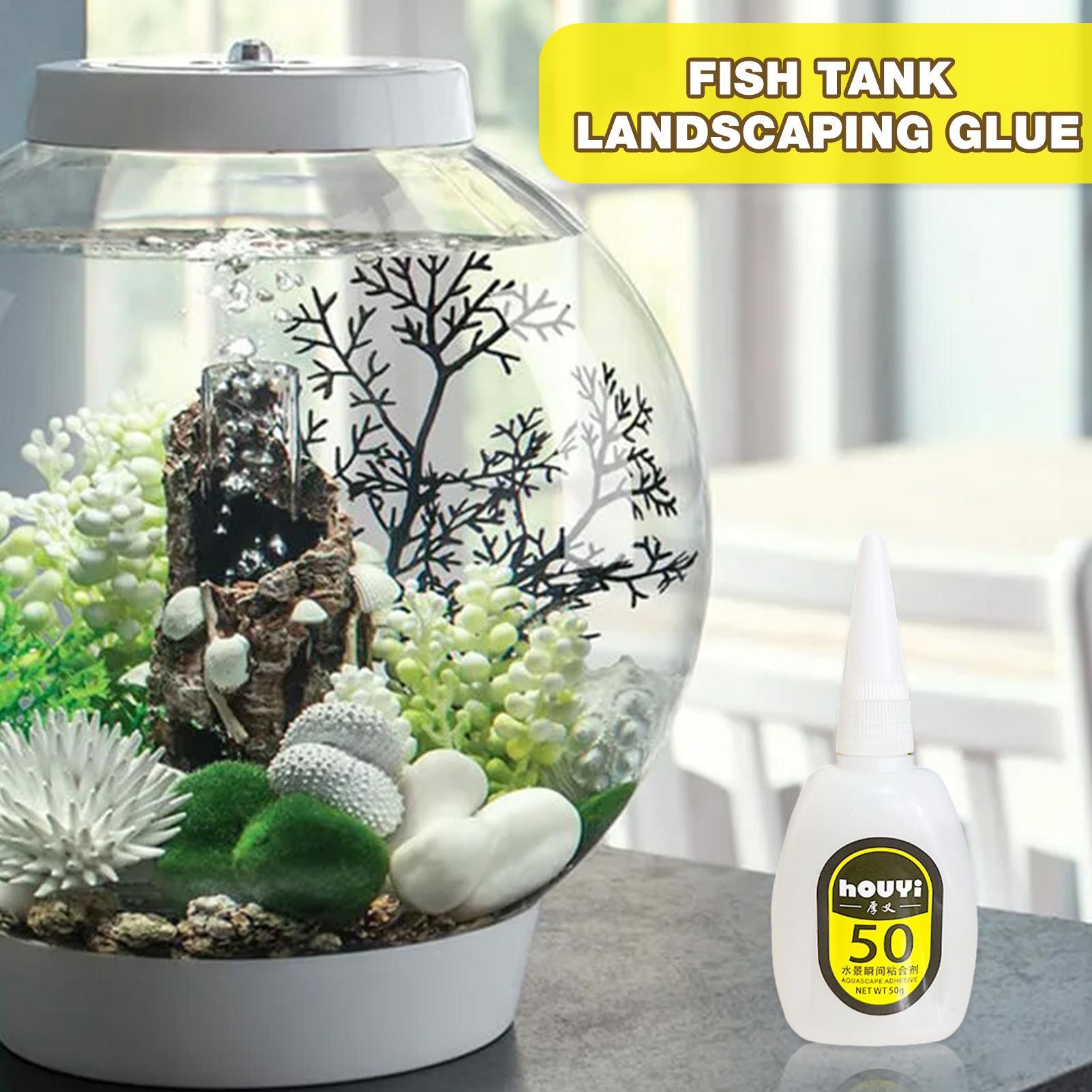 50/100g Clear Instant Glue Aqu - Aquarium Planted Plants ulasan dan harga