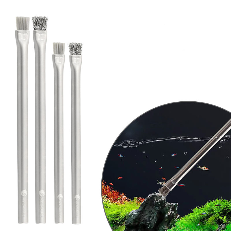 Aquapro Algae Brush Cleaning B - Planted Aquarium Algae ulasan dan harga