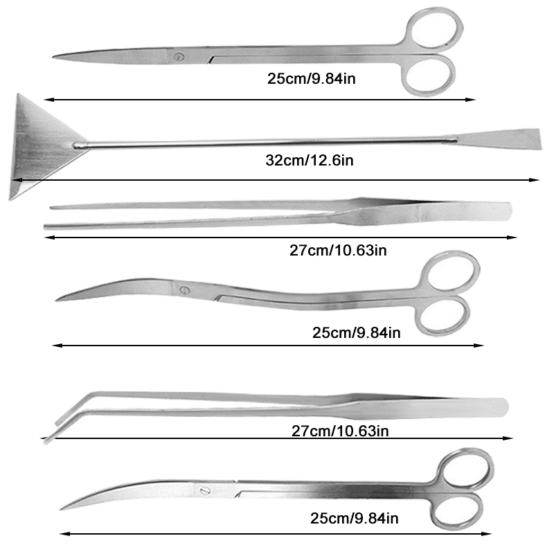 Aquarium Scissors Tweezers Too - Planted Aquarium Tool Kit ulasan dan harga