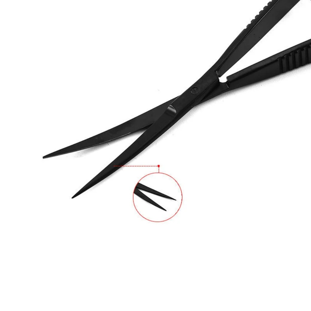 Curved Straight Spring Scissor - Planted Aquarium Tool Kit ulasan dan harga