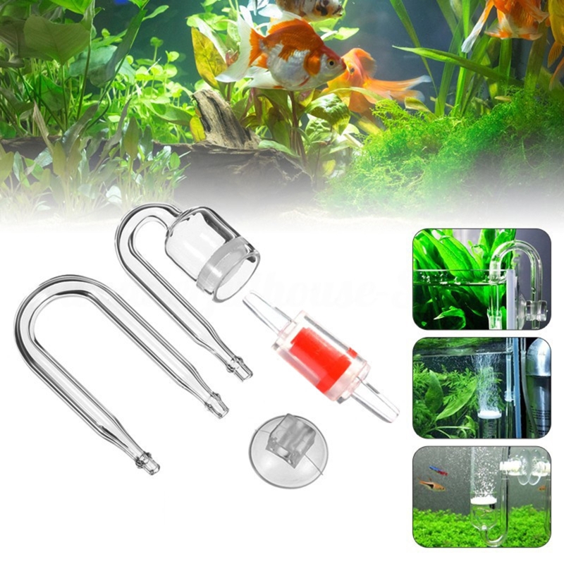 4pcs Set DIY CO2 Diffuser For  - Aquarium Plant Gel ulasan dan harga